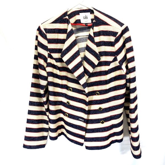 CAbi Multicolor Striped Blazer - Picture 1 of 9